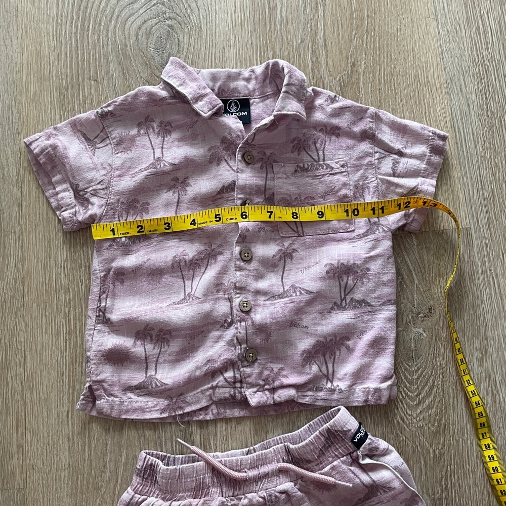 Volcom Light Purple Matching Set - Picture 4 of 7